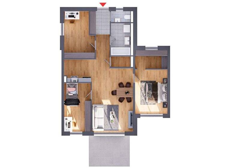 Wohnung zum Kauf 553.704 € 3 Zimmer 93,5 m² EG Siedlung Erlahof 49 Spitz 3620