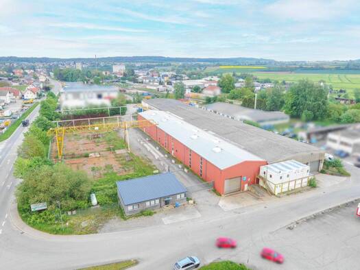 Produktionshalle zur Miete 15.000 € 4.331,1 m² Lagerfläche Ortsbereich Ostrach 88356
