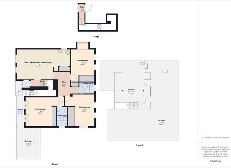 Penthouse zum Kauf als Kapitalanlage geeignet 890.000 € 4 Zimmer 170 m² El Gouna