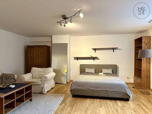 Wohnung zur Miete auf Zeit 850 € 1 Zimmer 55 m² frei ab sofort Connewitz Leipzig 04277
