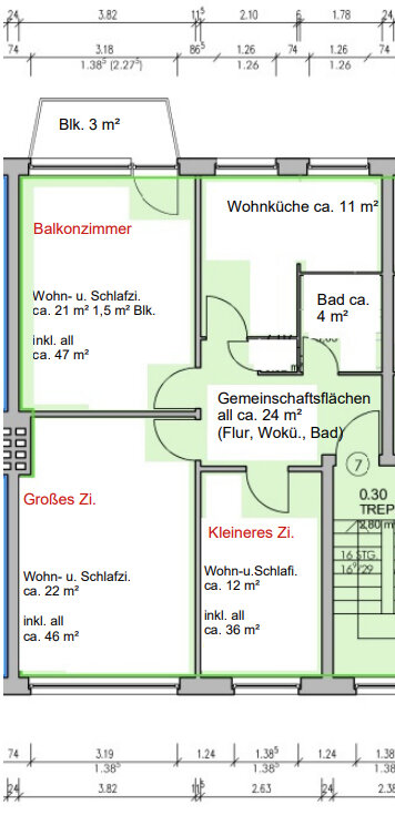 WG-Zimmer zur Miete Wohnen auf Zeit 610 € 12 m²<br/>Wohnfläche 1.<br/>Geschoss ab sofort<br/>Verfügbarkeit Herderstr. 77 Uhlenhorst Hamburg 22085