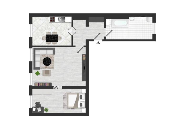 Wohnung zum Kauf 499.950 € 2 Zimmer 61,6 m² 3. Geschoss Prenzlauer Berg Berlin 10435