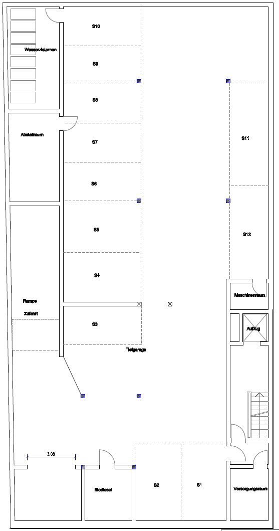 Tiefgaragenstellplatz zur Miete 85 € Luisenstraße 12 Westend Kassel / West 34119