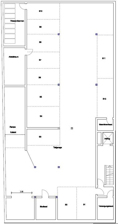 Tiefgaragenstellplatz zur Miete 85 € Luisenstraße 12 Westend Kassel / West 34119