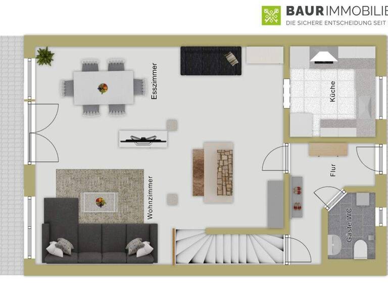 Reihenmittelhaus zum Kauf 459.000 € 4 Zimmer 115 m² 331 m² Grundstück Beuren Salem 88682