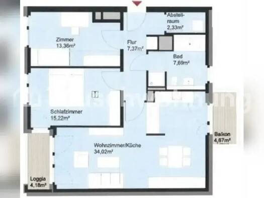 Wohnung zur Miete Tauschwohnung 1.453 € 3 Zimmer 84,4 m² 1. Geschoss Alsterdorf Hamburg 22083