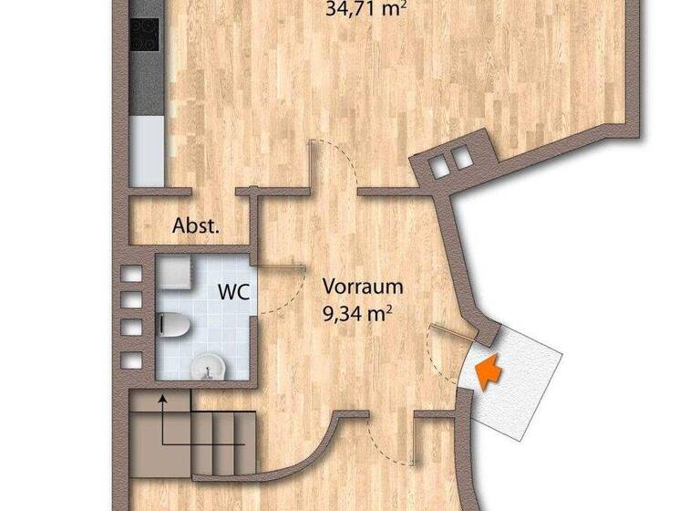 Wohnung zum Kauf 649.000 € 3 Zimmer 129,7 m² Wien 1150