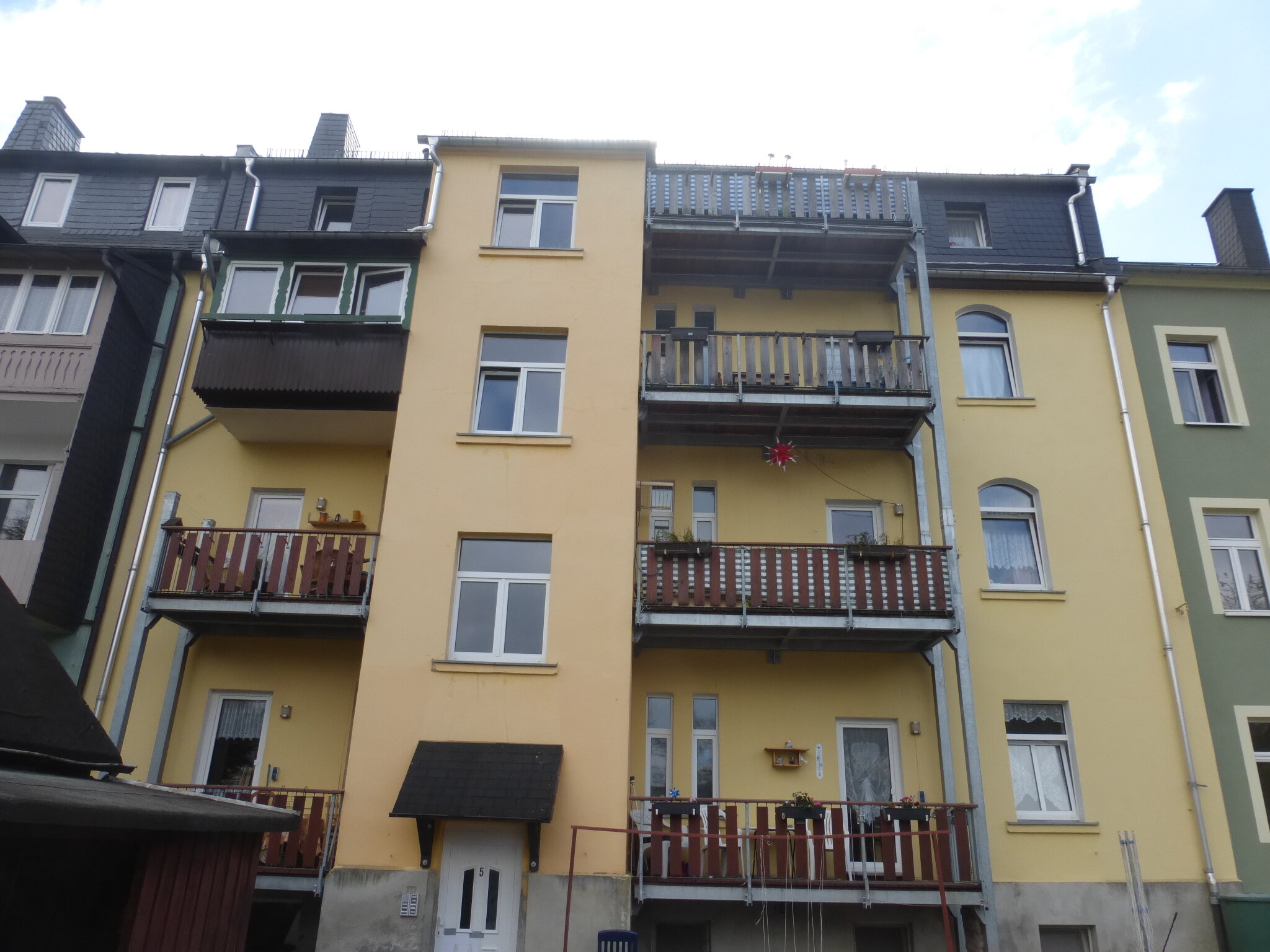 Wohnung zur Miete 280 € 2 Zimmer 51,2 m²<br/>Wohnfläche 2.<br/>Geschoss ab sofort<br/>Verfügbarkeit Schwarzenberg Schwarzenberg/Erzgeb. 08340