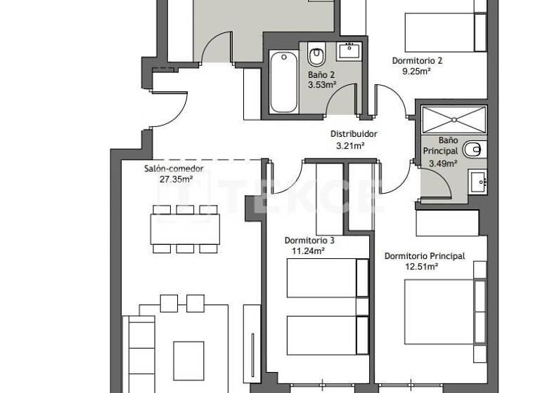 Studio zum Kauf 270.000 € 3 Zimmer 97 m² EG Málaga 29740