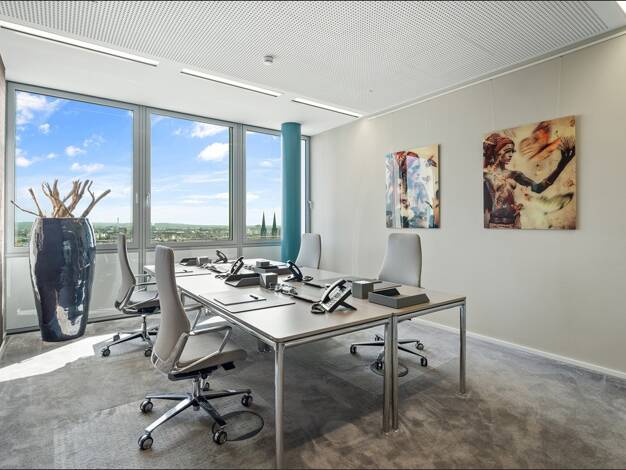 Bürofläche zur Miete provisionsfrei 329 € 4 m² Bürofläche Dreischeibenhaus Stadtmitte Düsseldorf 40211