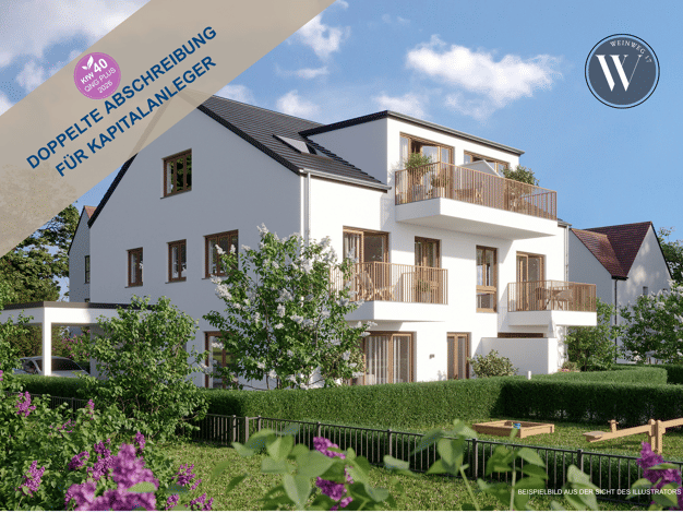 Wohnung zum Kauf - Neubau provisionsfrei 189.900 € 1 Zimmer 22,1 m² Westenviertel Regensburg 93049