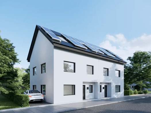 Doppelhaushälfte zum Kauf - Erstbezug provisionsfrei 599.000 € 5 Zimmer 142 m² 136 m² Grundstück Neuthard Karlsdorf-Neuthard 76689