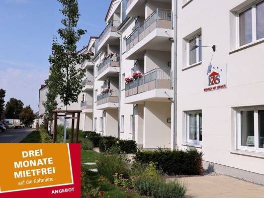 Wohnung zur Miete 762 € 2 Zimmer 48 m² 3. Geschoss Puschkinstraße 12 Eilenburg 04838