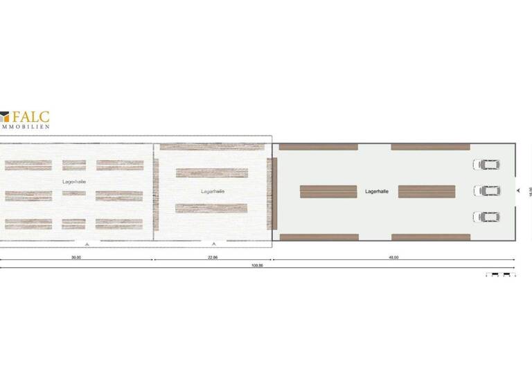 Lagerhalle zur Miete 4,20 € 864 m² Lagerfläche Möckmühl 74219