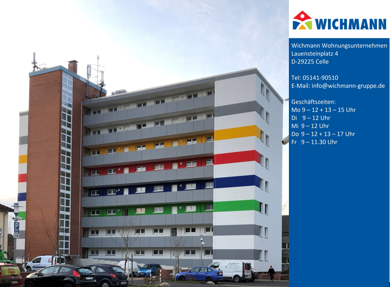 Wohnung zur Miete 509 € 2 Zimmer 56,5 m² 7. Geschoss Vorwerker Platz 14 Vorwerk Celle 29229