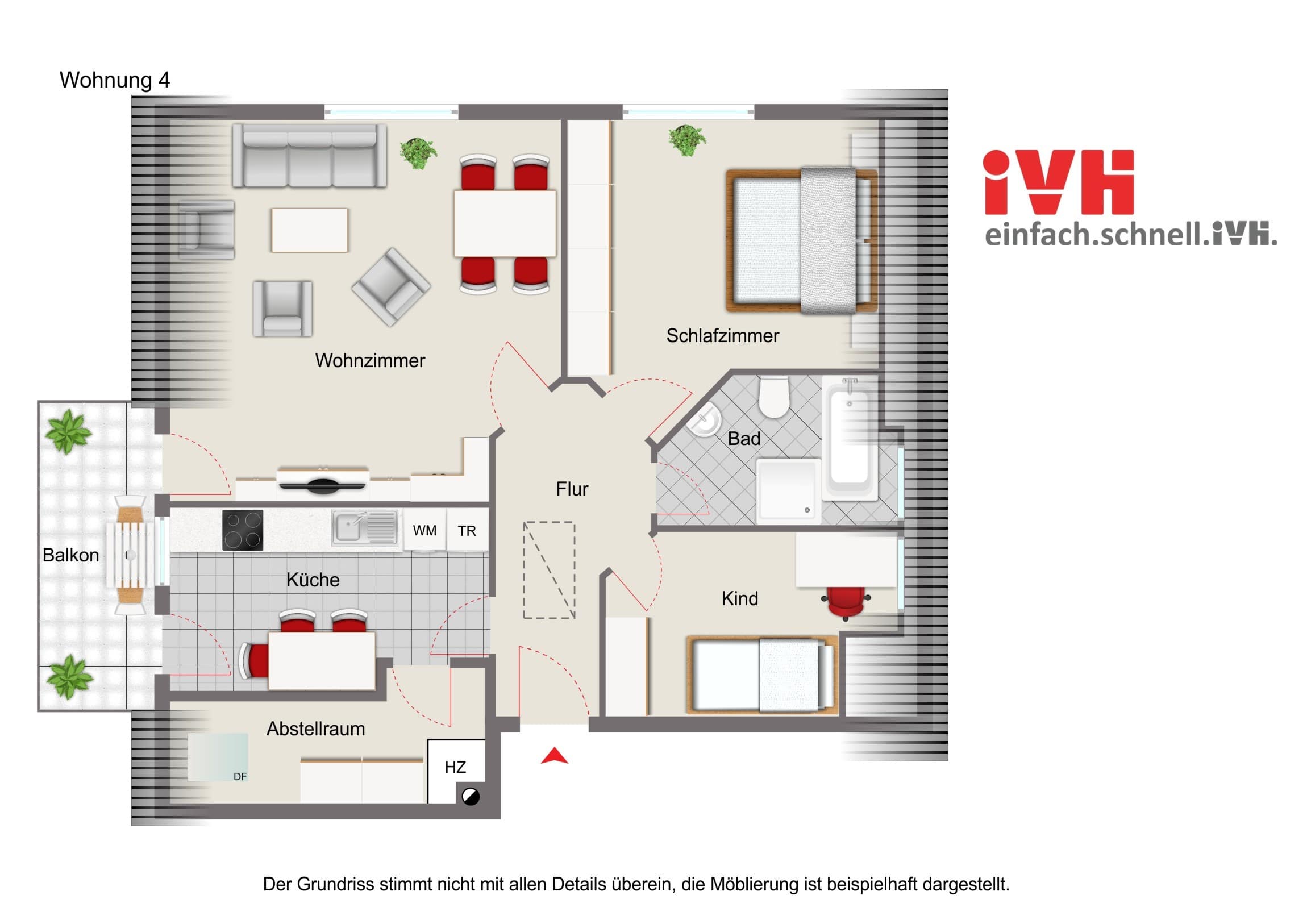 Wohnung zur Miete 570 € 3 Zimmer 79 m²<br/>Wohnfläche 01.03.2025<br/>Verfügbarkeit Walsrode Walsrode 29664