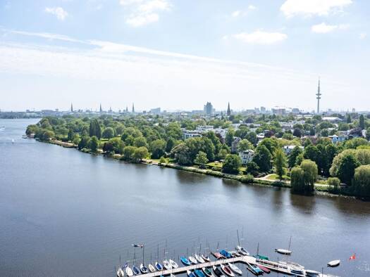 Stadthaus zum Kauf 6.890.000 € 6 Zimmer 340 m² 300 m² Grundstück Harvestehude Hamburg 20149