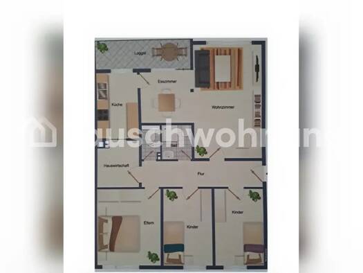 Wohnung zur Miete Tauschwohnung 1.250 € 4 Zimmer 95 m² Schlatt Bad Krozingen 79189