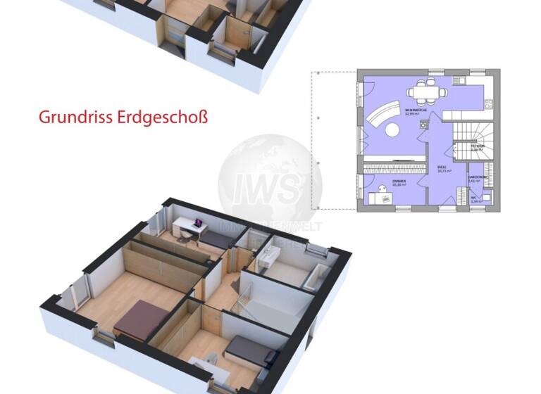 Einfamilienhaus zum Kauf - Erstbezug 605.000 € 5 Zimmer 120 m² 888 m² Grundstück Grabenhof Wels 4600