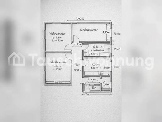Wohnung zur Miete Tauschwohnung 465 € 3 Zimmer 58 m² Französisch Buchholz Berlin 13086