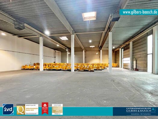 Lagerhalle zur Miete 4,71 € 831 m² Lagerfläche Trier 54294