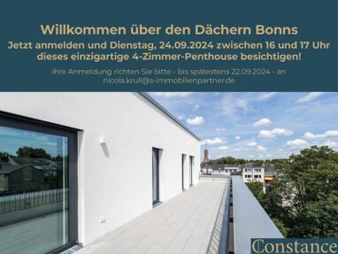 Wohnung zum Kauf provisionsfrei 1.650.000 € 4 Zimmer 138,2 m² 5. Geschoss Bonner Talviertel Bonn 53115