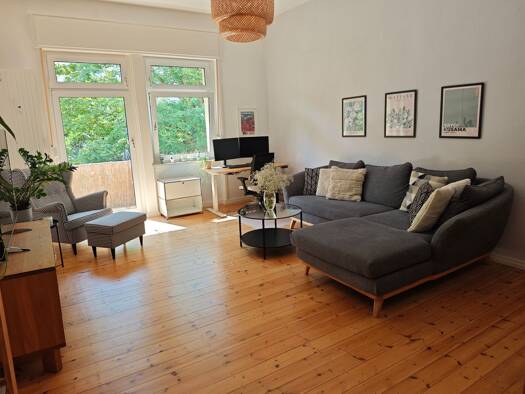 Wohnung zur Miete 1.000 € 1,5 Zimmer 80 m² Geschoss 2/5 frei ab 20.09.2026 Dreiweidenstraße 7 Wiesbaden Westend, Bleichstraße 65195