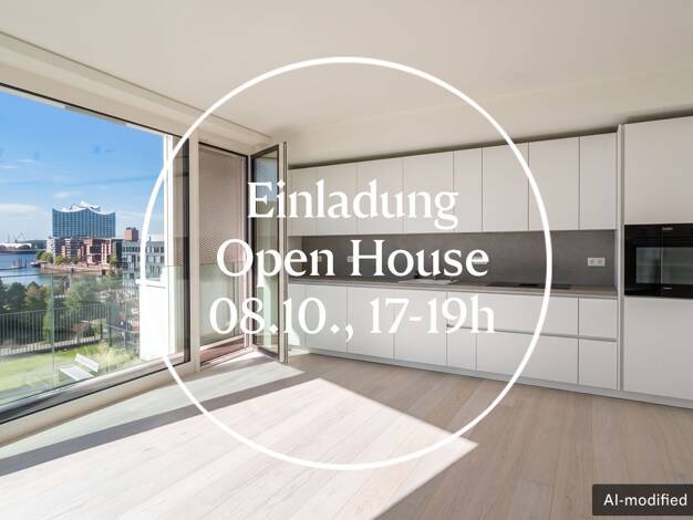 Wohnung zur Miete 2.622 € 2 Zimmer 78,1 m² 4. Geschoss HafenCity Hamburg 20457
