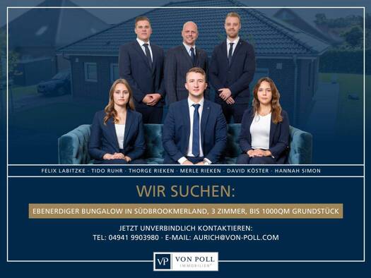 Bungalow zum Kauf 350.000 € 3 Zimmer 120 m² 1.000 m² Grundstück Victorbur Südbrookmerland 26624