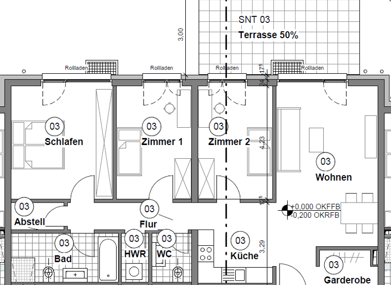 Wohnung zur Miete - Erstbezug 1.680 € 4 Zimmer 105 m² 3 Geschosse frei ab 01.03.2026 Im Wustrocken Bestensee 15741