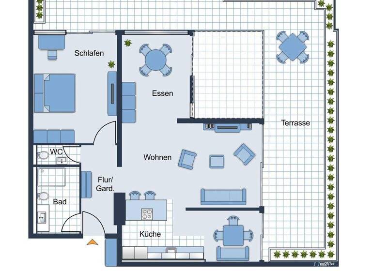 Penthouse zum Kauf 1.290.000 € 2 Zimmer 113,9 m² 2. Geschoss Bogenhausen München 81927