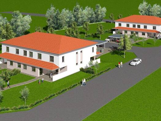 Reihenmittelhaus zur Miete - Erstbezug 1.088 € 4 Zimmer 134,1 m² 432 m² Grundstück Nationalparkgasse Apetlon 7143