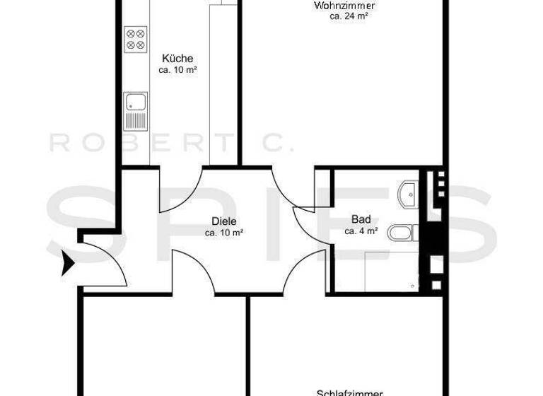 Wohnung zum Kauf 199.000 € 3 Zimmer 79 m² Gete Bremen 28211