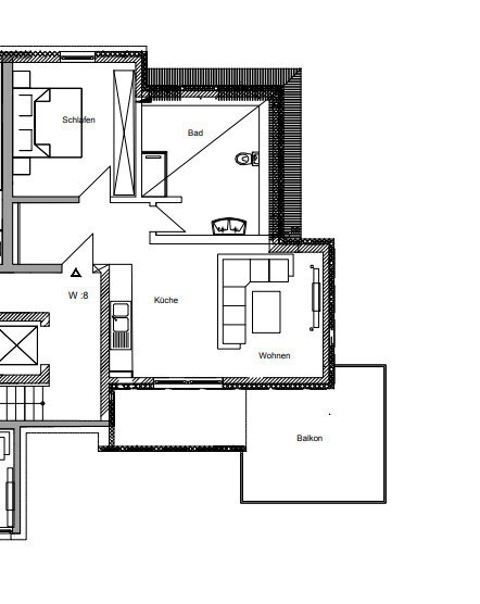 Penthouse zum Kauf 299.000 € 2 Zimmer 56,6 m²<br/>Wohnfläche Hardt 69 Immigrath Langenfeld 40764