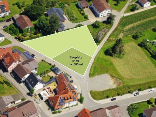 Grundstück zum Kauf 102.000 € 680 m² Grundstück Ortsbereich Hohentengen 88367
