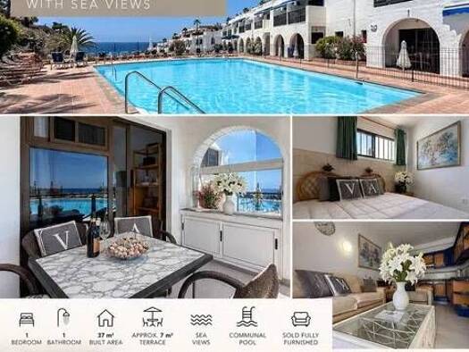 Wohnung zum Kauf 215.000 € 1 Zimmer 37 m² 3. Geschoss Avenida Los Guaires, 36 Mogán 35129
