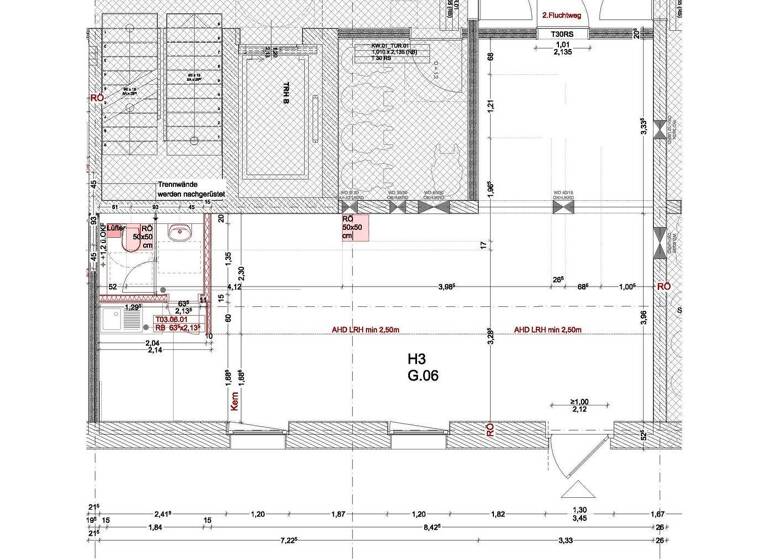 Büro zur Miete provisionsfrei 1.079 € 54 m² Bürofläche Steinstrasse 41 D Lichtenrade Berlin 12307