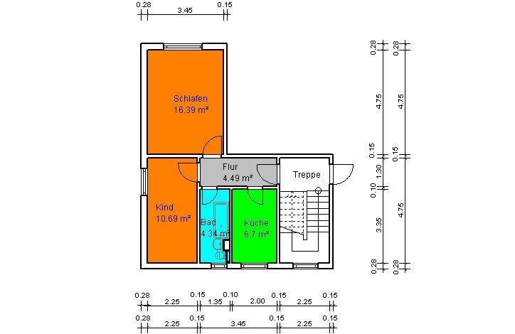 Wohnung zur Miete 312 € 2 Zimmer 44,5 m²<br/>Wohnfläche 5.<br/>Geschoss Dr.-A.-Schweitzer-Str. 9 Lübbenau Lübbenau/Spreewald 03222