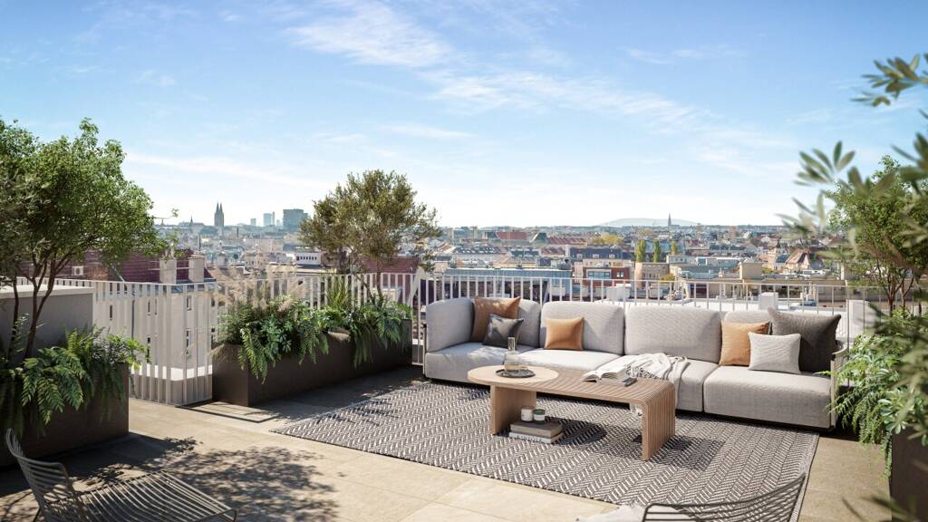 WG-Zimmer zum Kauf - Erstbezug 1.096.000 € 3 Zimmer 120,3 m² 4. Geschoss Schumanngasse 35 Wien 1180