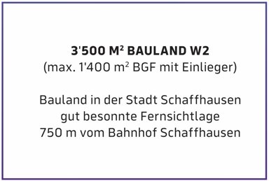 Grundstück zum Kauf 3.500 m² Grundstück Breite Schaffhausen 8200