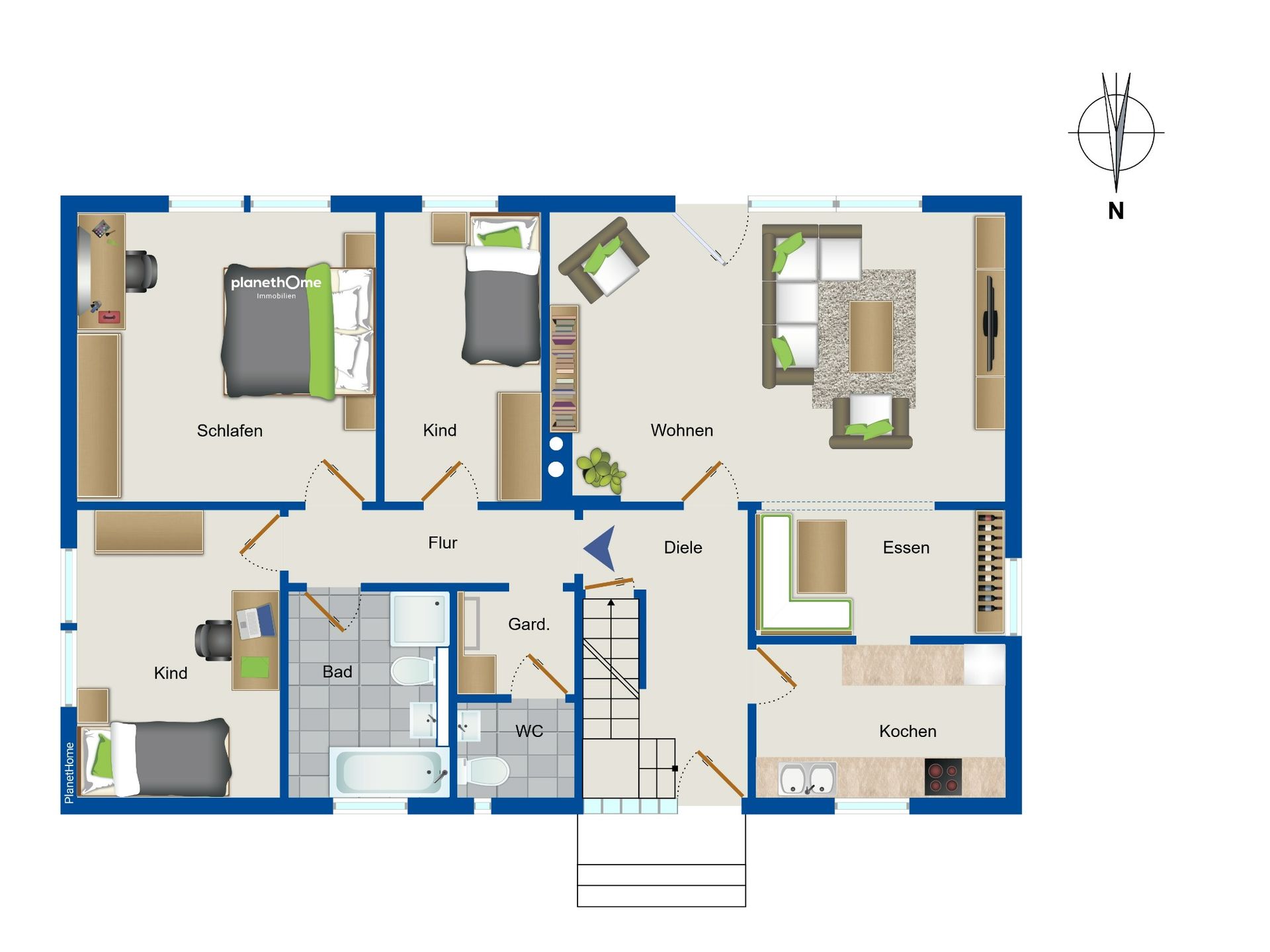 Einfamilienhaus zum Kauf 379.000 € 7 Zimmer 185 m²<br/>Wohnfläche 892 m²<br/>Grundstück Beschendorf 23738