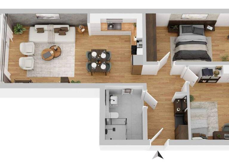 Wohnung zum Kauf - Erstbezug provisionsfrei 450.000 € 3 Zimmer 81,8 m² 2. Geschoss Wiescheid Langenfeld (Rheinland) 40764