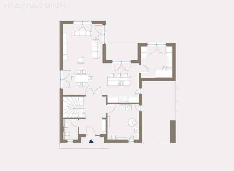 Einfamilienhaus zum Kauf provisionsfrei 497.200 € 5 Zimmer 222,9 m² 735 m² Grundstück Eichenhausen 97618