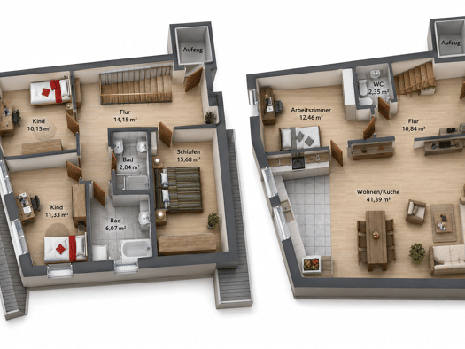 Maisonette zum Kauf 409.000 € 5 Zimmer 127 m² Geschoss 2/3 frei ab 01.01.2027 Untere Hauptstraße 12 Lustadt 67363
