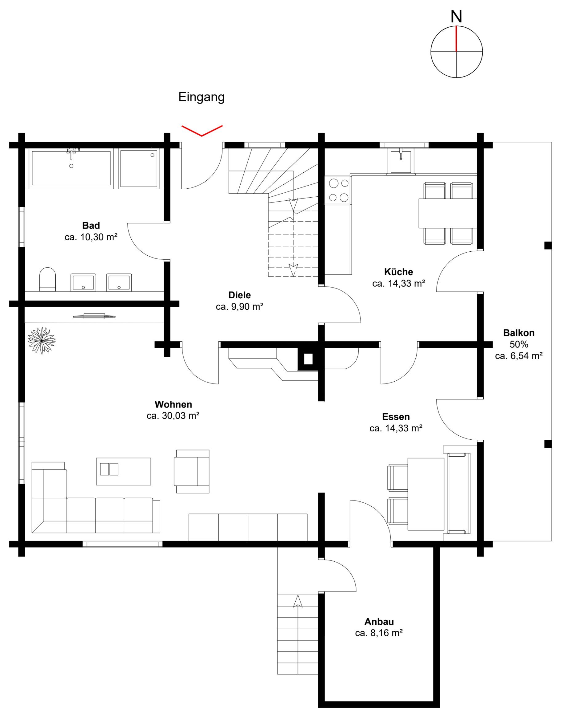 Einfamilienhaus zum Kauf 448.000 € 5 Zimmer 148 m²<br/>Wohnfläche 1.526 m²<br/>Grundstück Trent Trent 18569