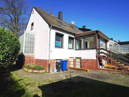 Doppelhaushälfte zum Kauf 398.000 € 4 Zimmer 100 m² 407 m² Grundstück Schlebusch Leverkusen 51375