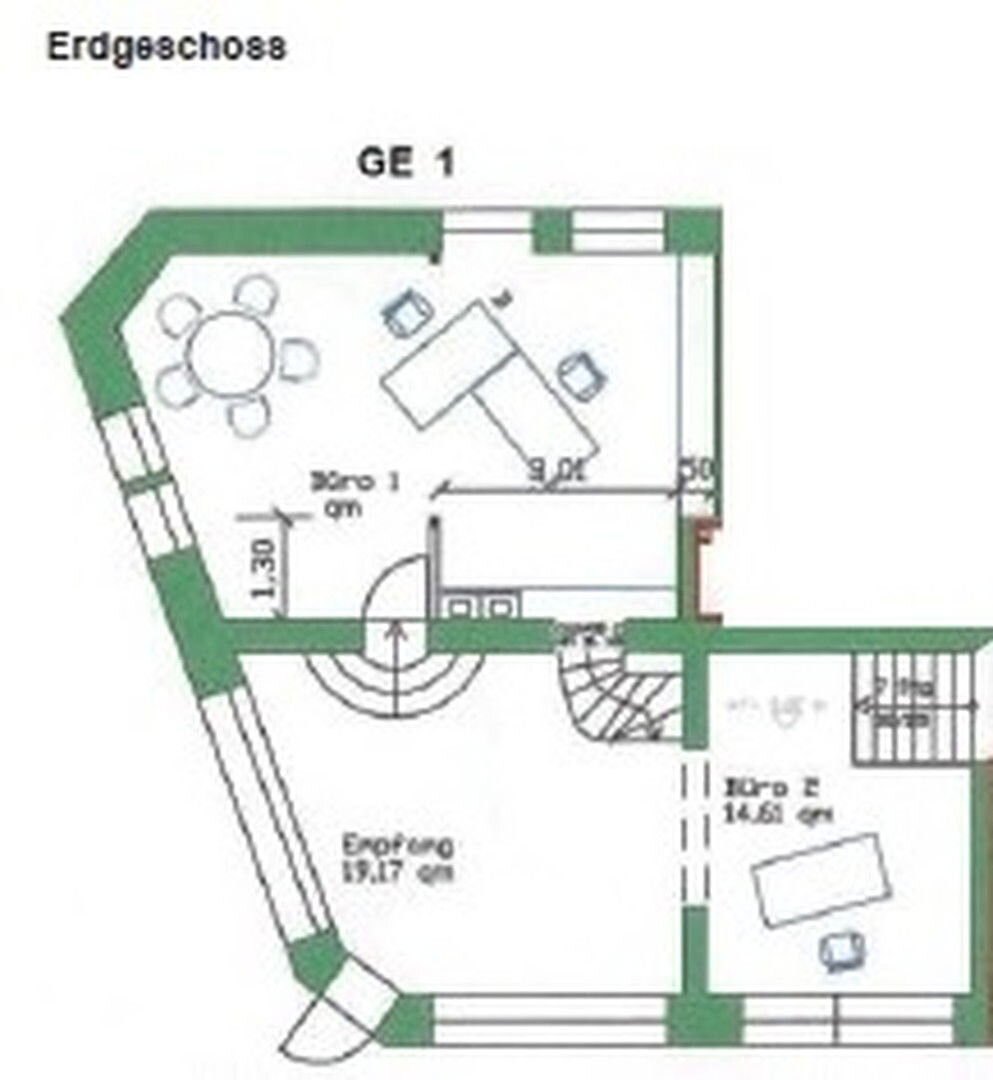 Bürofläche zur Miete provisionsfrei 1.900 € 130 m²<br/>Bürofläche Rathaus Stuttgart 70182