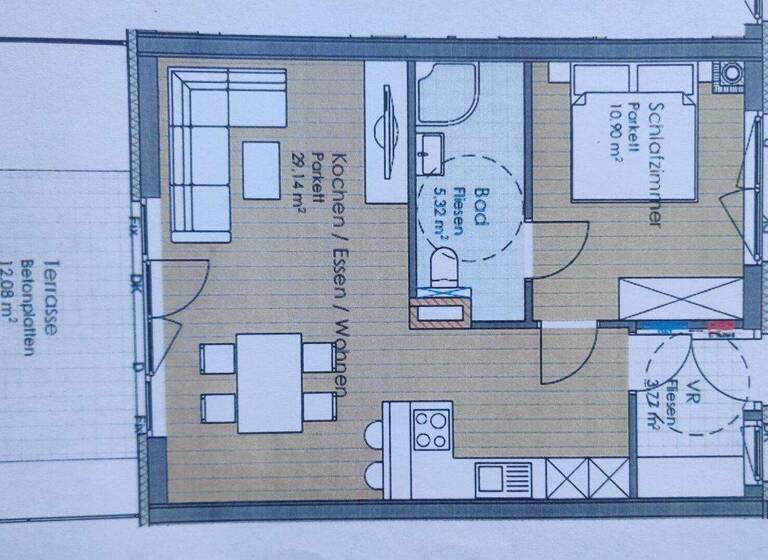Wohnung zum Kauf 239.000 € 2 Zimmer 49,1 m² EG Eggelsberg 5142