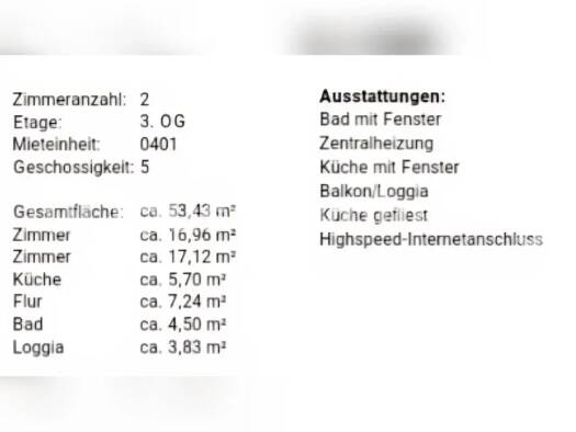 Wohnung zur Miete Tauschwohnung 2 Zimmer 53 m² Alt-Hohenschönhausen Berlin 10365