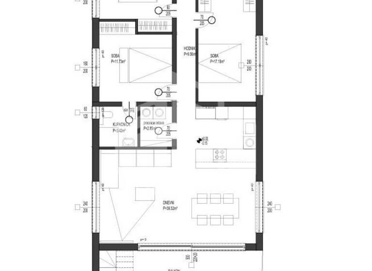 Wohnung zum Kauf 1.200.000 € 6 Zimmer 134 m² 2. Geschoss Okrug